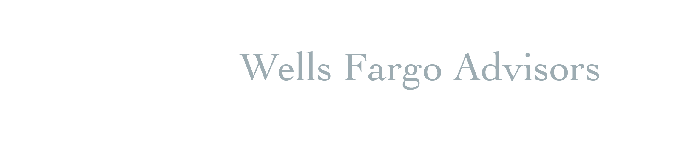 About Wells Fargo Advisors